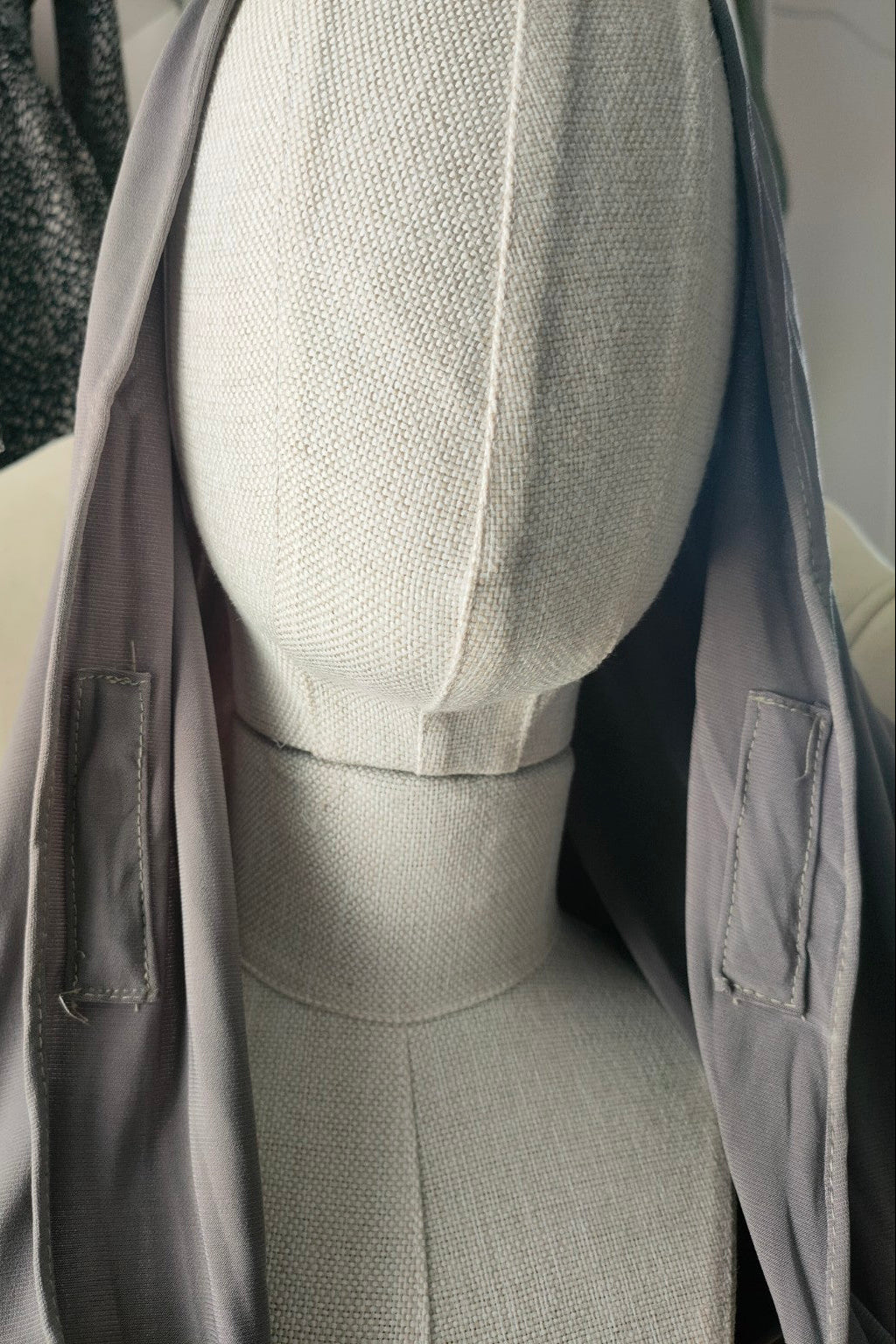 Hijab Jersey Premium Aimanté - Gris Taupe