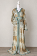 Takchita Prestige - Sauge sequins doré