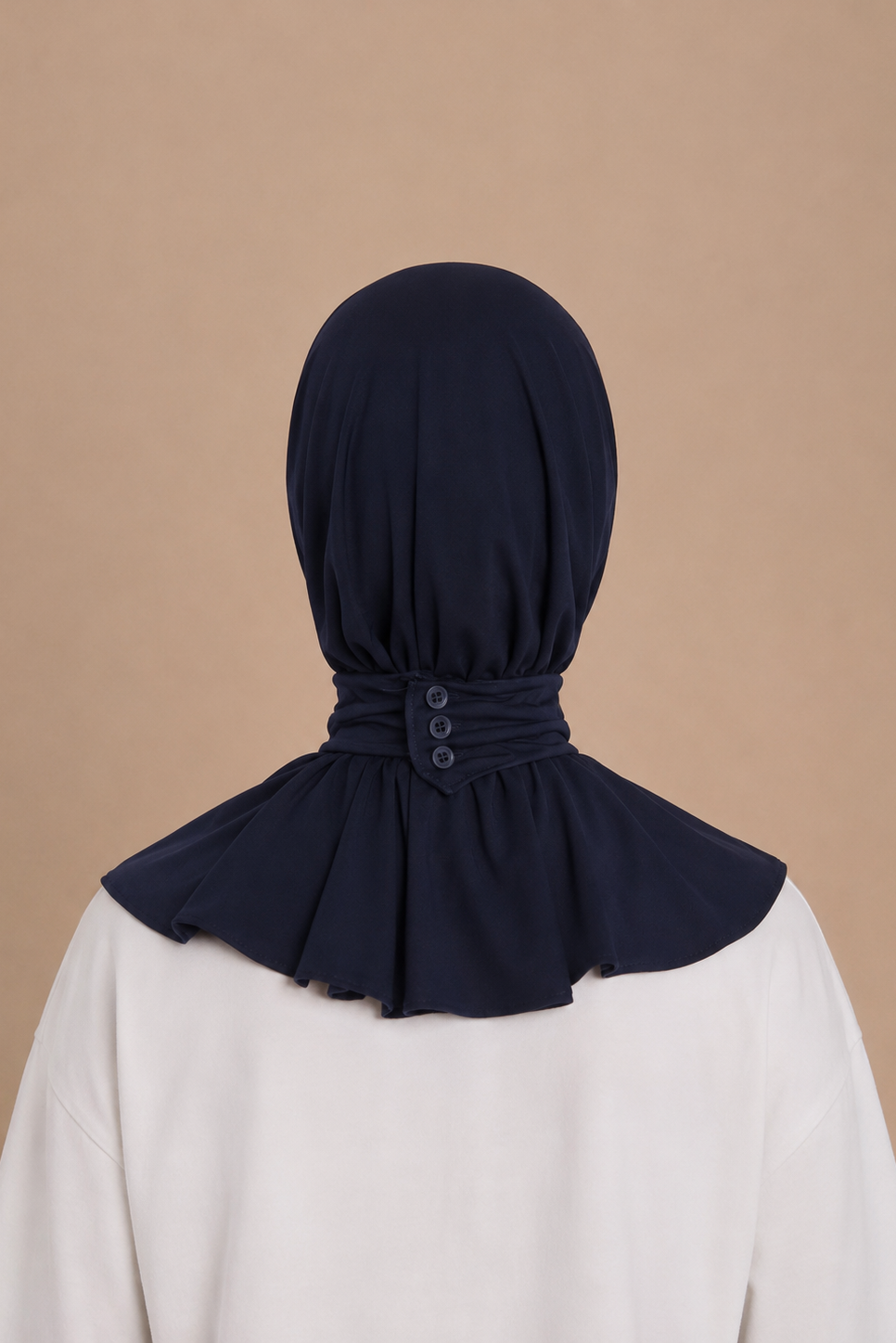 Cagoule Jersey Premium - Bleu marine