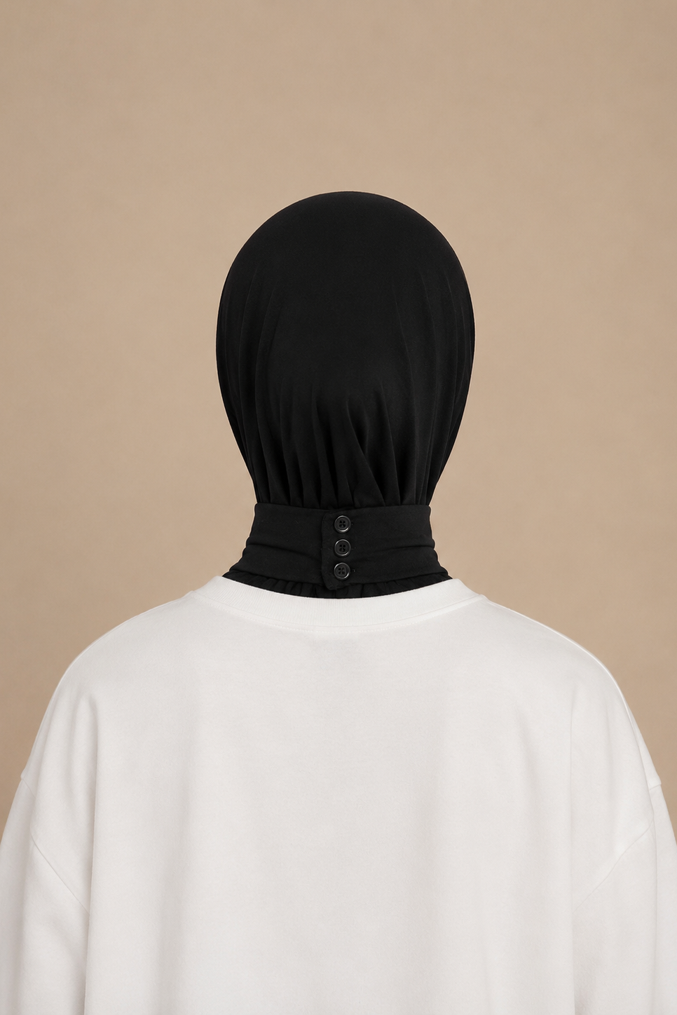 Cagoule Jersey Premium - Noir