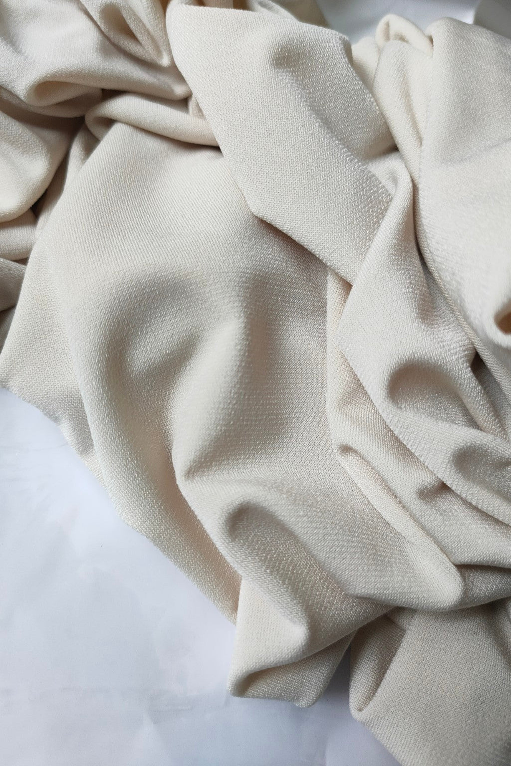 Hijab Jersey Premium Triangle - Crème Ivoire