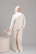 Hijab Jersey Premium - Blanc