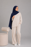 Hijab Jersey Premium - Bleu nuit