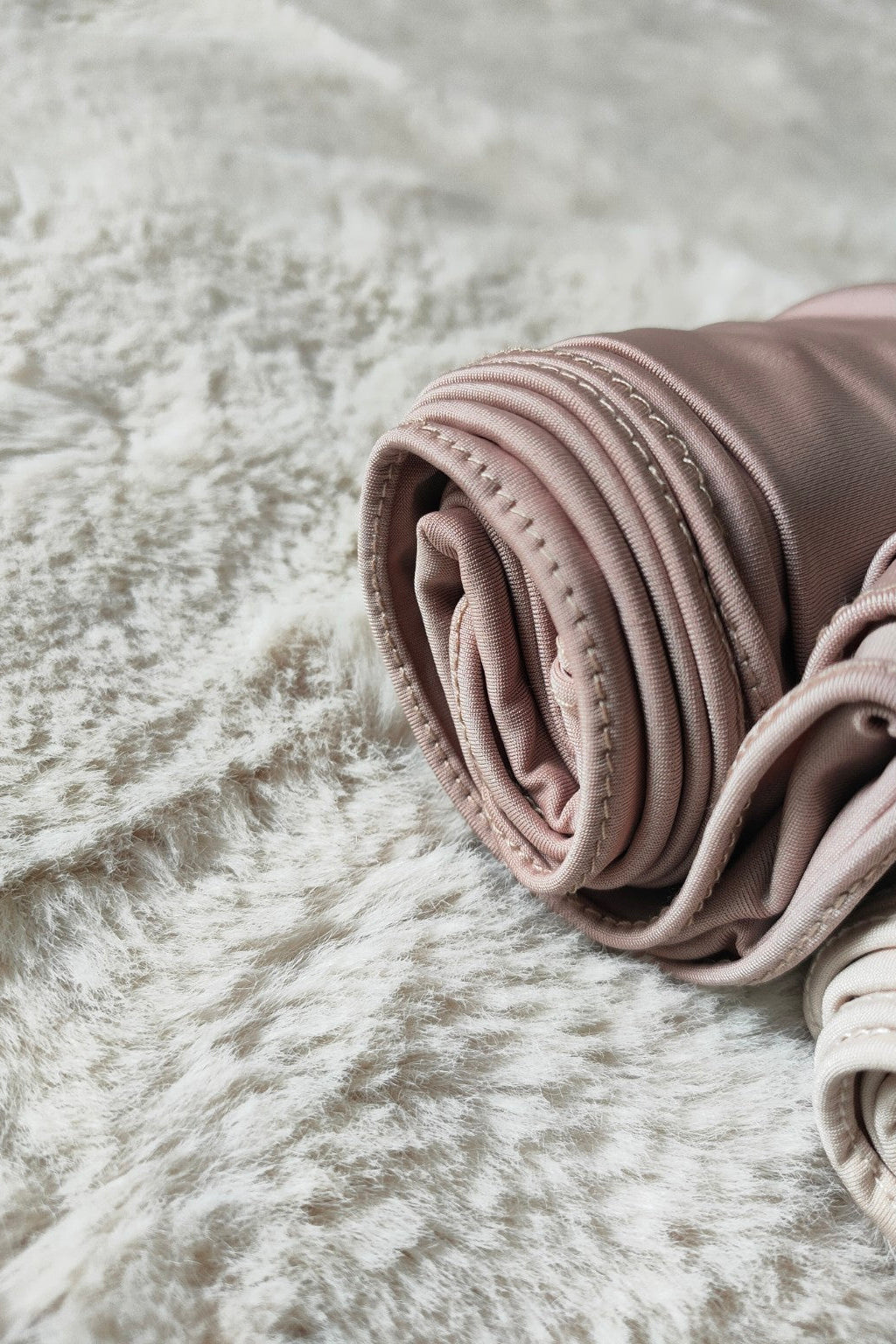 Hijab Jersey Liquide - Beige rosé