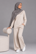 Hijab Jersey Premium Taupe