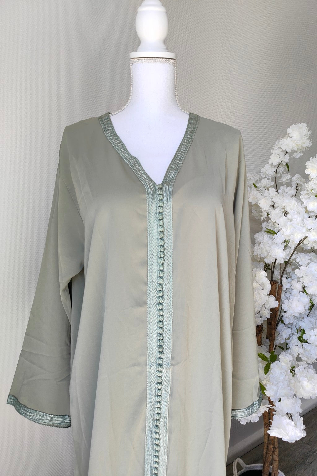 Takchita Prestige - Sauge sequins doré